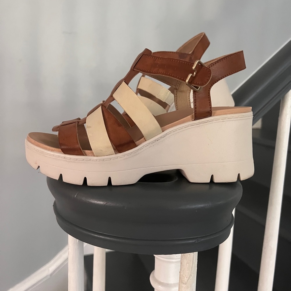 Wedge Strappy Sandals